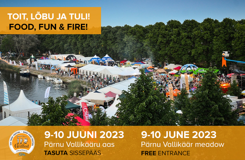 Tere tulemast Grillfestile 2023 Welcome to Grillfest 2023